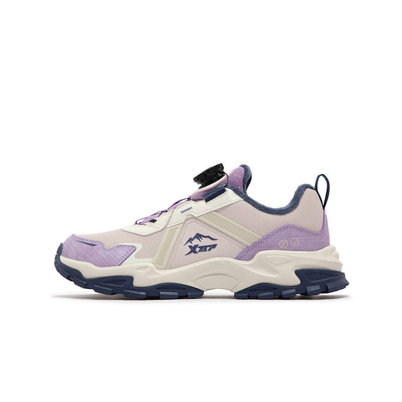 XTEP Thermal Cold Resistant Fleece Lined Casual Fashion Versatile Slip Resistant Abrasion Resistant Insulated Shoes