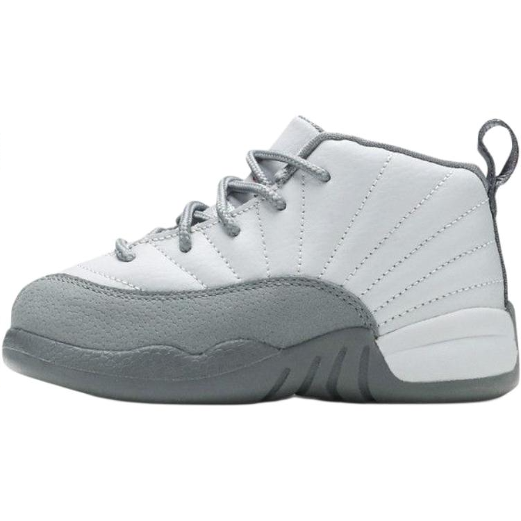 Jordan Jordan Air Jordan 12 Mid top Toddler Shoes Gray Infant And Toddler