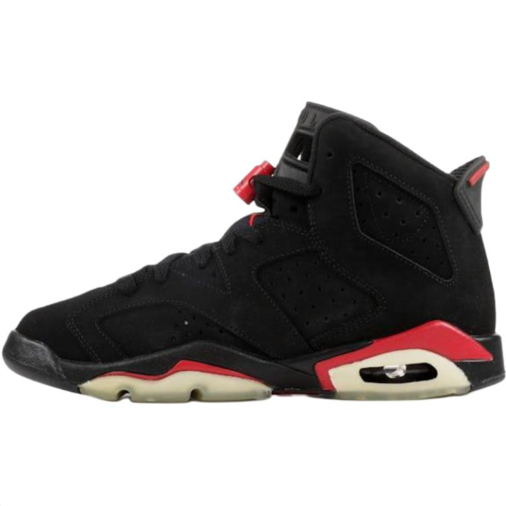 Jordan Jordan 6 Mid top Basketball Shoes Black Unisex