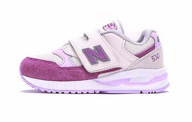 New Balance New Balance NB 530 Abrasion Resistant Abrasion Resistant Low top Running Shoes White Purple Children Aged 3 7 Years Old
