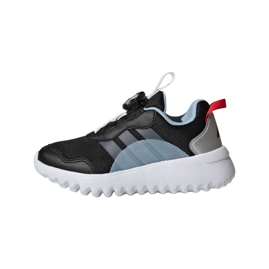 Adidas Adidas Mesh Cushioning Abrasion Resistant Rebound Support Low top Kids Lifestyle Shoes Black White Kids'