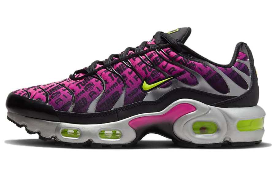 Nike Nike Air Max Plus Cushioning Low top Casual Shoes Purple Black Unisex