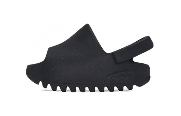 Adidas Originals Adidas Yeezy Slides Infants 'Onyx'