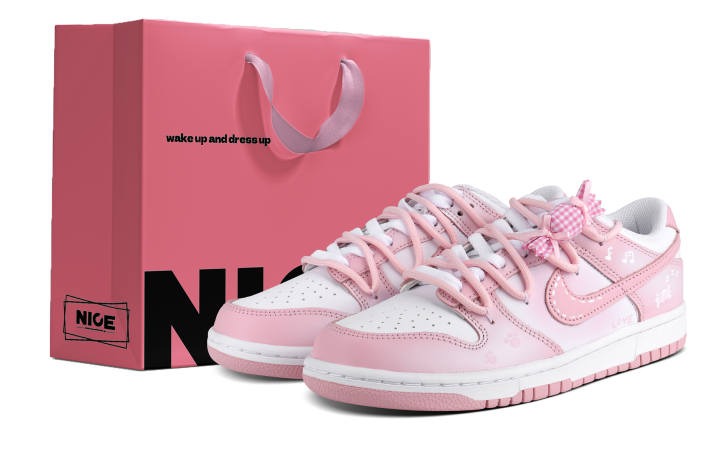 Nike Nike Dunk Shopping Bag, Milk Candies Bubbles Abrasion Resistant Abrasion Resistant Low top Kids' Skateboarding Shoes