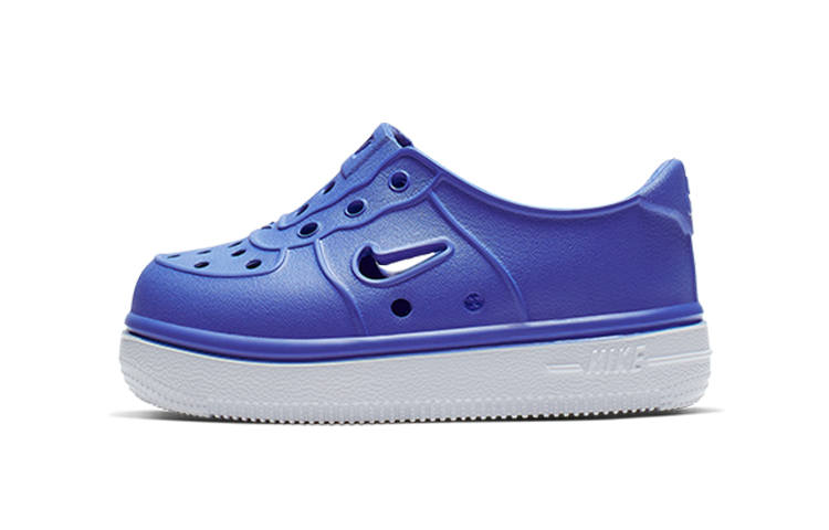 Nike Nike Air Force 1 Low top Skateboard Shoes Blue Infant And Toddler
