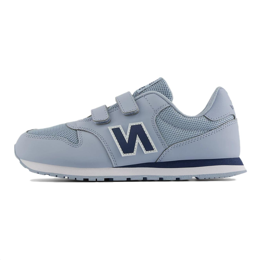 New Balance New Balance NB 500 Comfortable And Lightweight Low top Kids' Running Shoes Gray Blue Kids'
