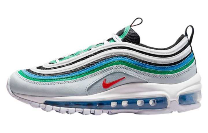 Nike Nike Air Max 97 Pure Platinum Light Crimson GS