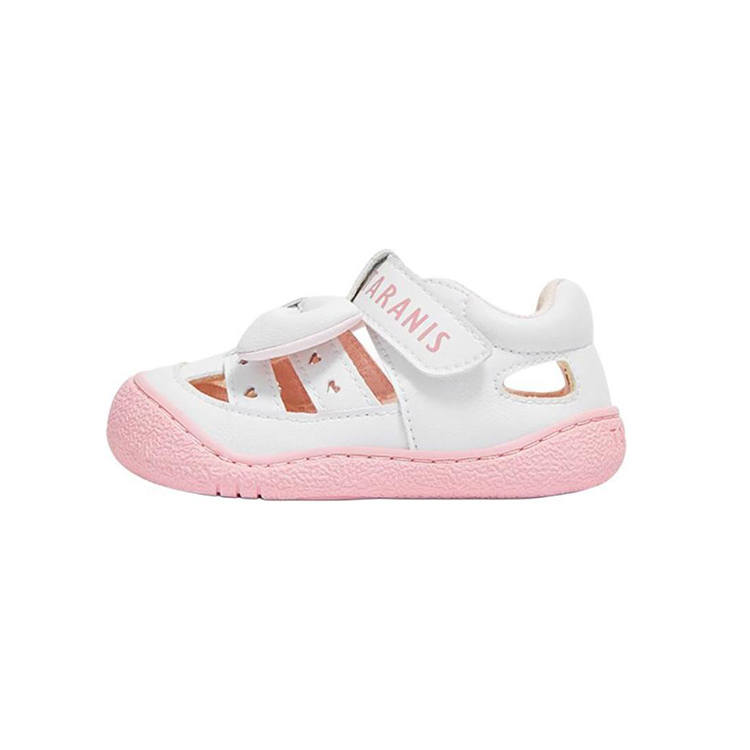 TARANIS Slip Resistant Abrasion Resistant Low top Pre Walking Shoes & Sock Shoes Pink Infant And Toddler