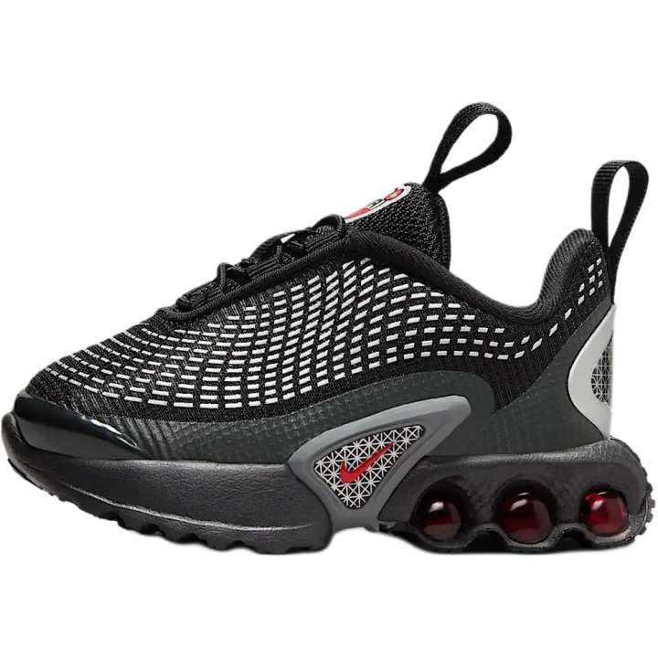 Nike Nike Air Max Dn Low top Toddler Shoes Black/Metallic Silver/University Red Infant And Toddler
