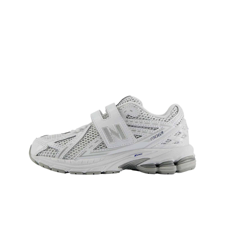 New Balance New Balance 1906 Mesh Low top Kids' Training Shoes White Rain Cloud Gray Children Aged 3 7 Years Old