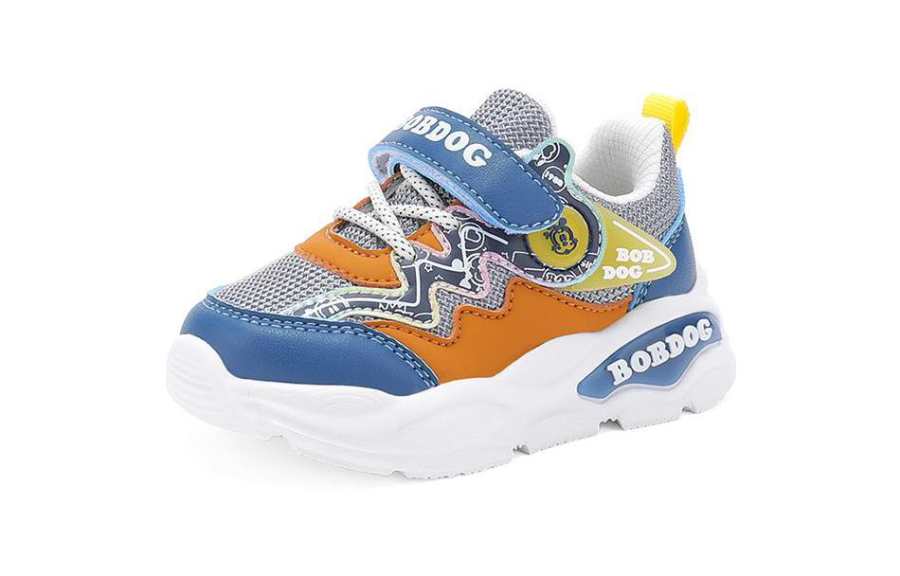 BOBDOG Slip Resistant Lightweight Non slip Lightweight Low top Toddler Shoes Infant And Toddler