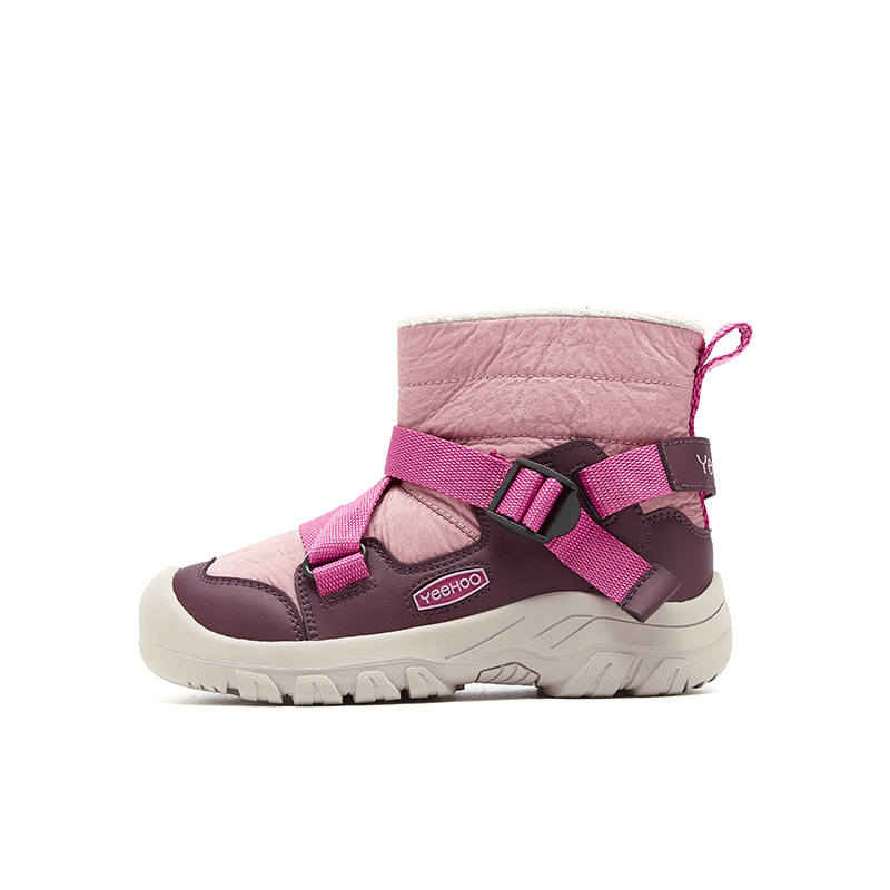 YeeHoO Thickened And Fleece Lined Thermal High top Kids' Boots Kids'