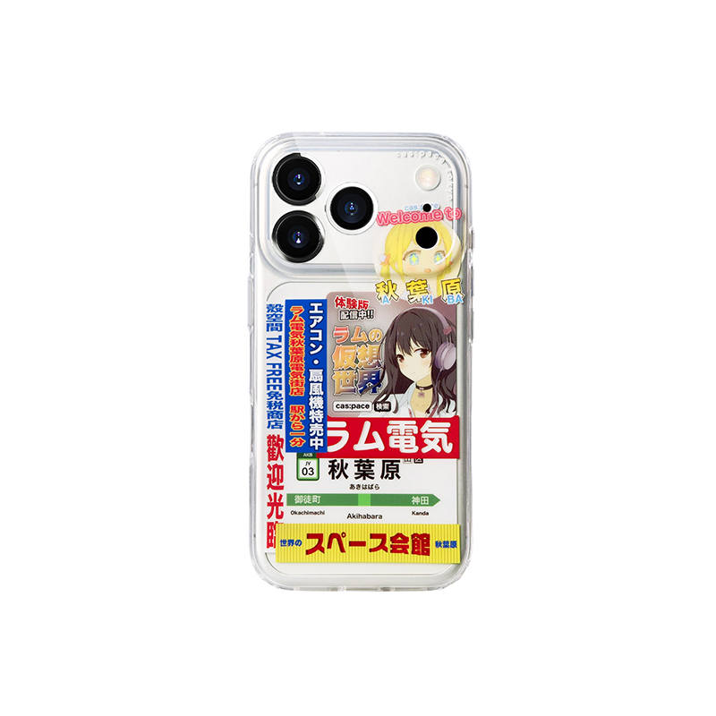 Shell Space Shell Space Original Akihabara Patchwork All Comic Niche Premium Aesthetic Impact Resistant Apple Phone Cases