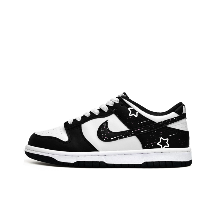 Nike Nike Dunk Shooting Stars Sparkling Leather Abrasion Resistant Lightweight Cushioning Slip Resistant