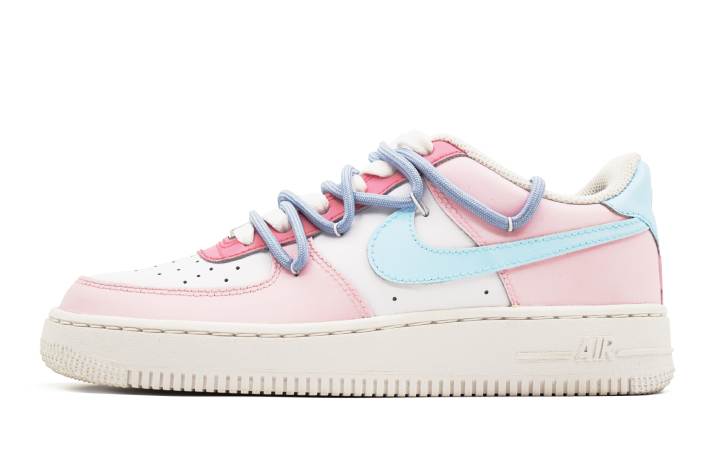 Nike Nike Air Force 1 Sweet Dream Synthetic Leather Slip Resistant Cushioning Abrasion Resistant Low top