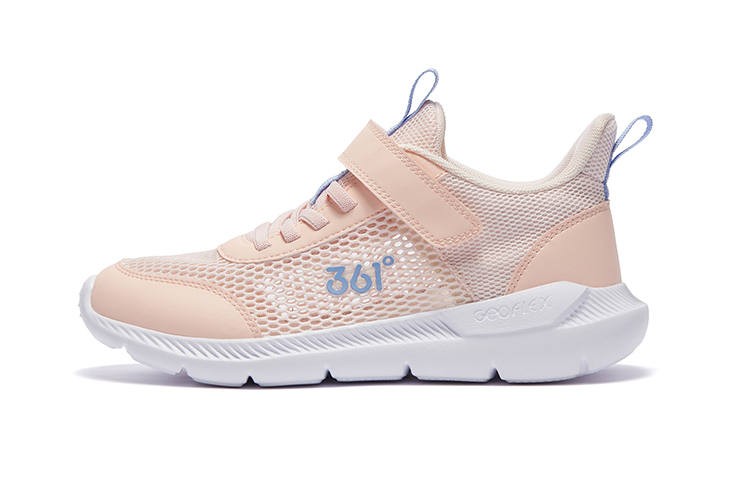 361°KIDS Low top Running Shoes Pink Blue Mesh Hole Style Teenagers