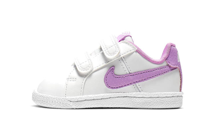 Nike Nike Slip Resistant Cushioning Abrasion Resistant Low top Toddler Shoes White Purple Infant And Toddler