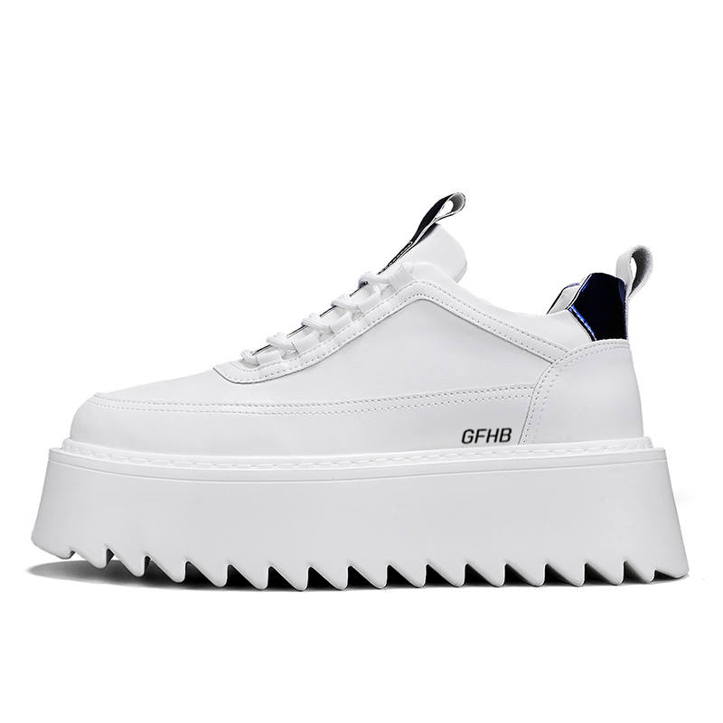 GONGFUHUOBAN Abrasion Resistant Height Increasing Low top Kids' Skateboarding Shoes Teenagers