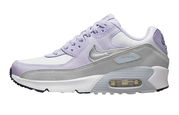 Nike Nike Air Max 90 White Violet Frost GS