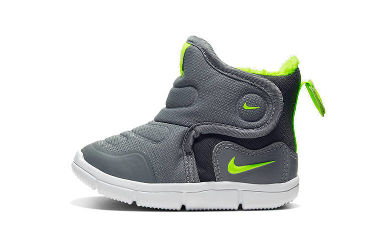 Nike Nike Novice Boot Thermal High top Toddler Shoes Black Gray Infant And Toddler