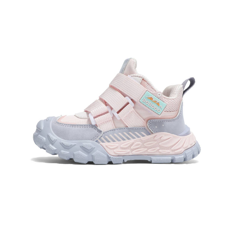 BOBDOG Slip Resistant Waterproof Moisture Wicking Non Slip And Waterproof Moisture Wicking Mid top Kids' Running Shoes