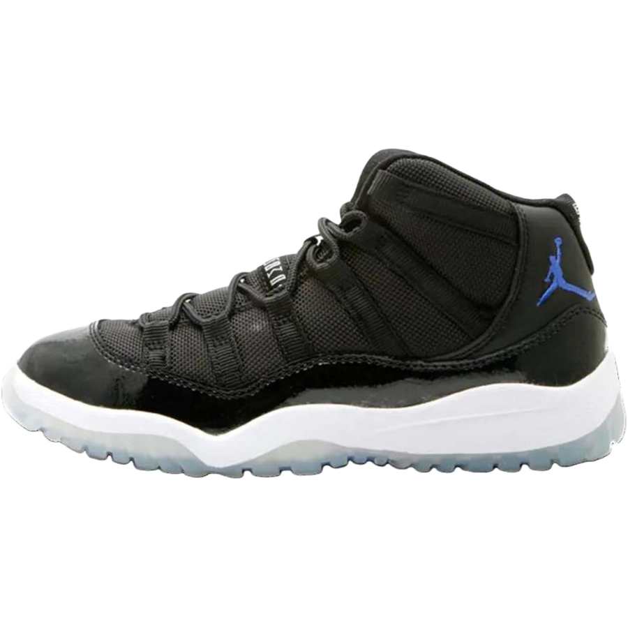 Jordan Jordan Air Jordan 11 Mid top Children's Basketball Shoes Black Children Aged 3 7 Years Old