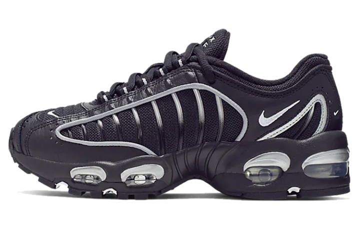 Nike Nike Air Max Tailwind 4 Black Metallic Silver GS