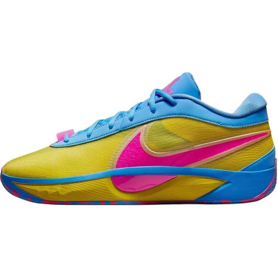 Nike Nike x Candy Funhouse Giannis Freak 6 Low top Basketball Shoes Unisex Blue Yellow