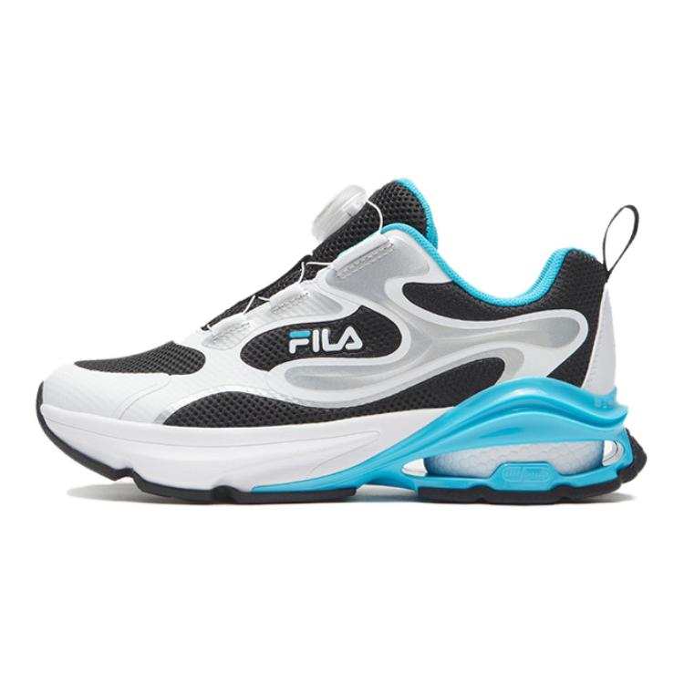 FILA KIDS Abrasion Resistant Abrasion Resistant Low top Kids' Running Shoes Black/FILA White Teenagers