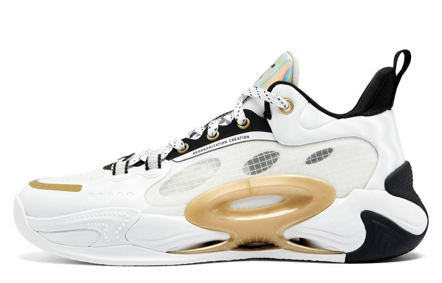 QIAODAN Low top Basketball Shoes White Unisex