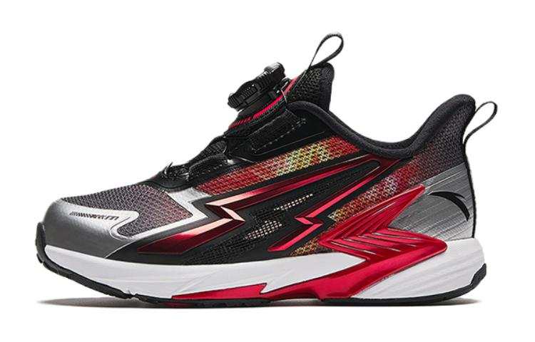 Antakids Slip Resistant Abrasion Resistant Low top Kids' Running Shoes Black Silver Red Kids'
