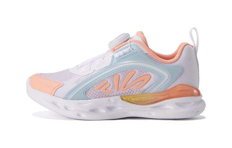 FILA KIDS Comfortable Cushioning, Wear Resistant Kids' Training Shoes White Orange Children Aged 3 7 Years Old