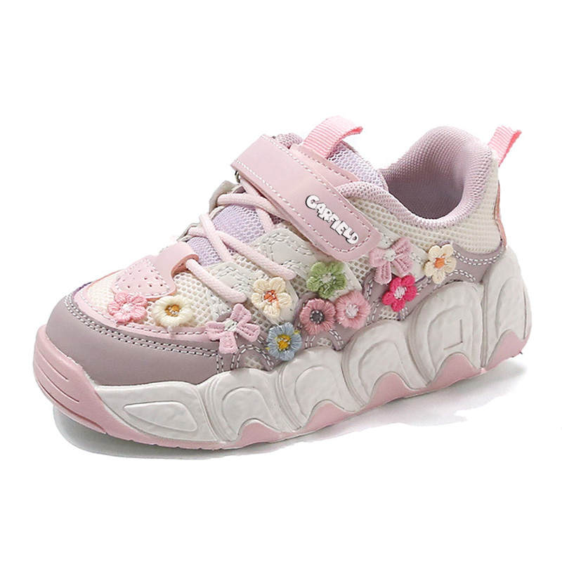 JIAFEIMAO Mesh Anti Kick Abrasion Resistant Breathable Lightweight Cushioning Low top Kids Lifestyle Shoes Kids'