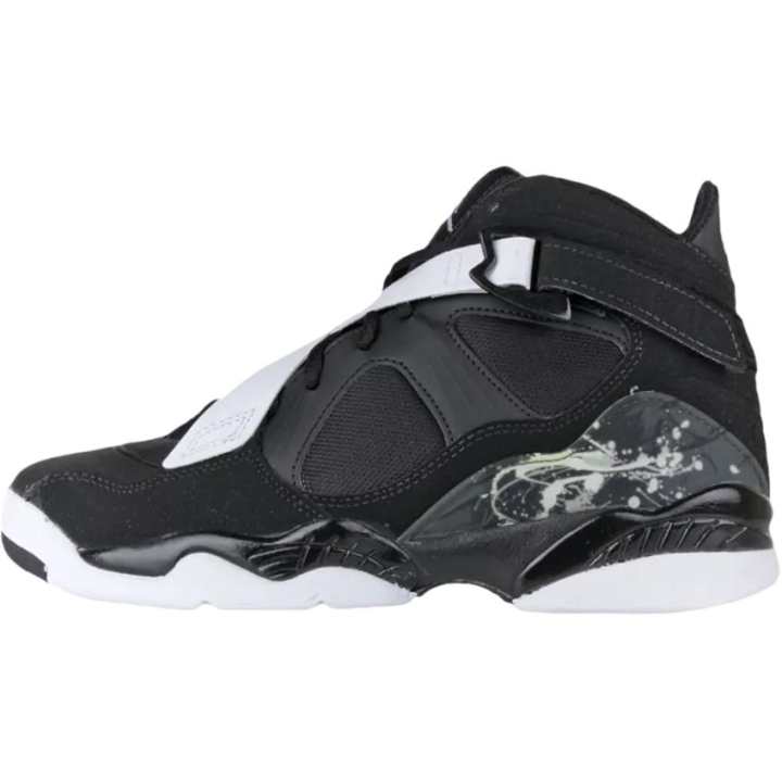 Jordan Jordan Air Jordan 8 High top Basketball Shoes Black Unisex