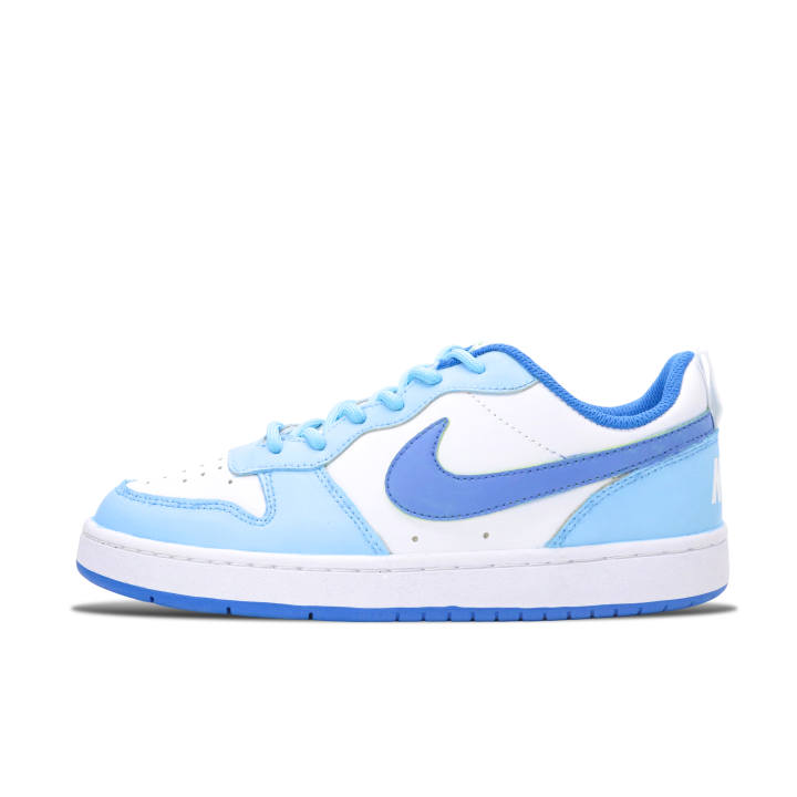 Nike Nike Court Borough Leather Breathable Lightweight Cushioning Abrasion Resistant Slip Resistant