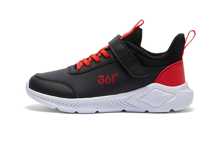 361°KIDS 361°KIDS' And Teens' Students Thickened And Fleece Lined Insulated Athletic Shoes