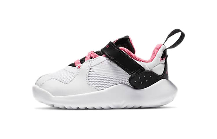 Jordan Jordan Delta Slip Resistant Cushioning Abrasion Resistant Low top Toddler Shoes White Black Infant And Toddler