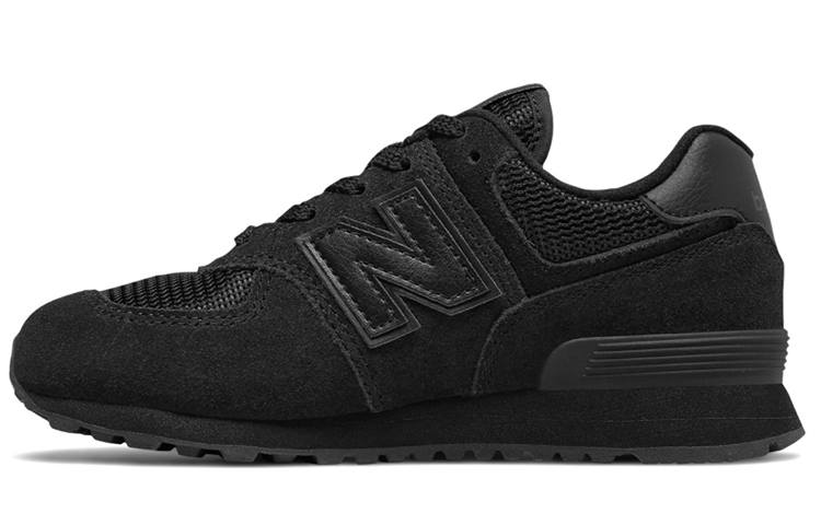 New Balance New Balance NB 574 Core Cushioning Casual Shoes Black Teenagers