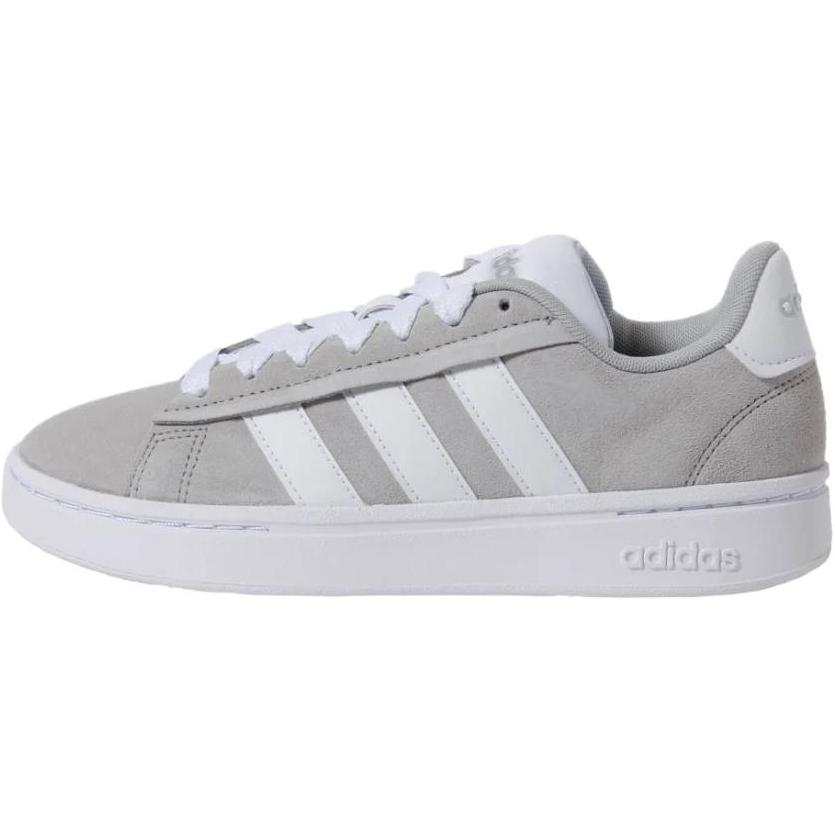 Adidas Adidas GRAND COURT Abrasion Resistant Low top Toddler Shoes Gray Infant And Toddler