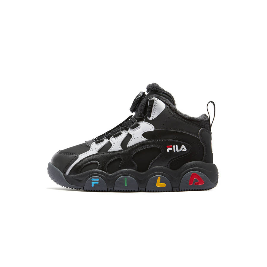 FILA KIDS SEASON FSW Height Increasing Insulated Shoes Black/Space Silver Kids'
