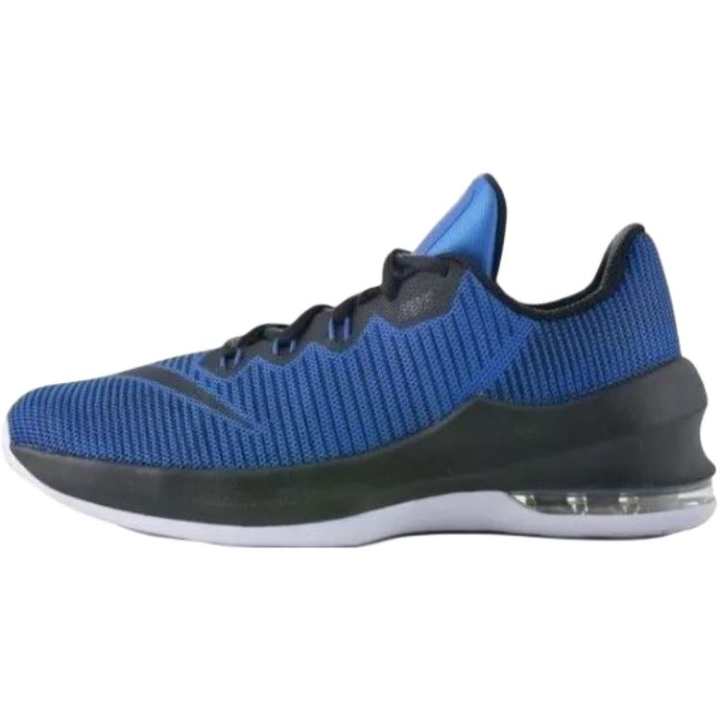 Nike Nike Air Max Infuriate 2 Breathable Low top Children's Basketball Shoes Blue Kids'