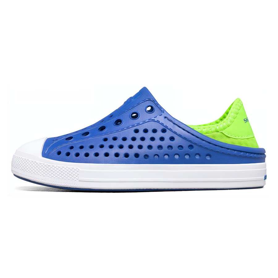 Skechers Guzman Steps Abrasion Resistant Breathable Children's Sandals Blue Green Teenagers