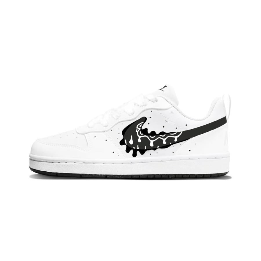 Nike Nike Court Borough Synthetic Leather Cushioning Abrasion Resistant Cushioning, Wear Resistant Low top