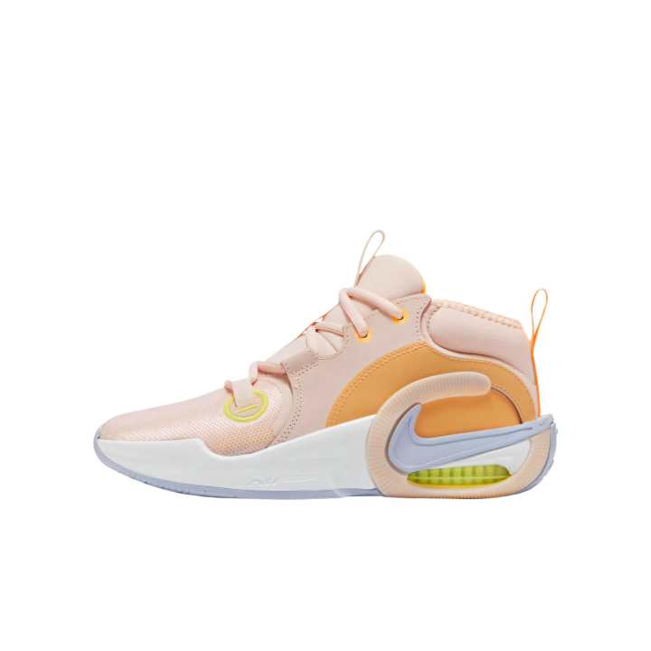 Nike Nike Air Zoom Crossover 2 Mid top Children's Basketball Shoes Echo Pink/Phantom/Cream Peach/Light Lemon Kids'