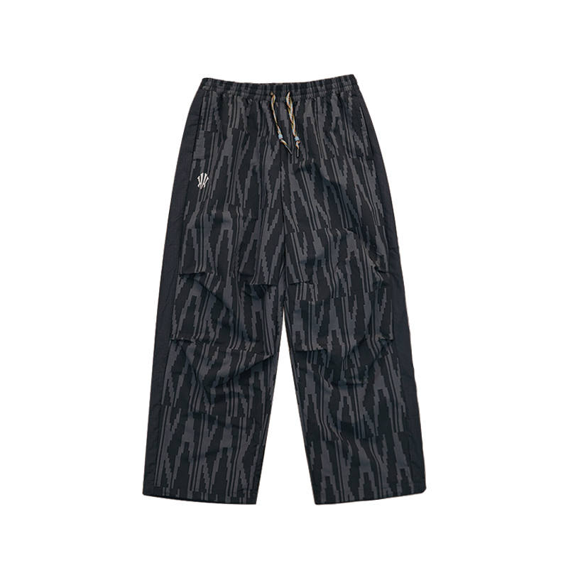 Anta Woven Sports Pants Unisex Basic Black All Over Print