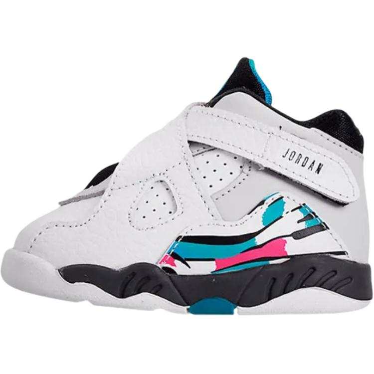 Jordan Jordan Air Jordan 8 Mid top Toddler Shoes White Infant And Toddler
