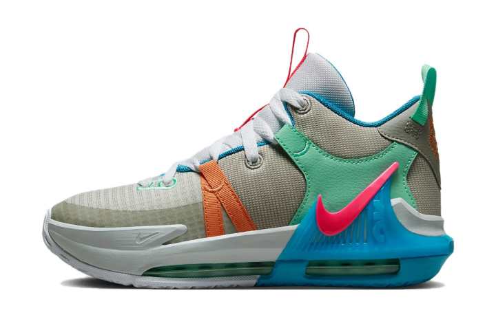 Nike Nike LeBron Witness 7 GS 'Grey Fog Multi-Color'