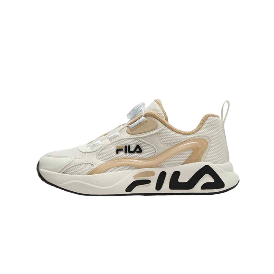 FILA KIDS PERFORMANCE FPH Low top Kids' Running Shoes Milk White/Wheat Bran Yellow Teenagers