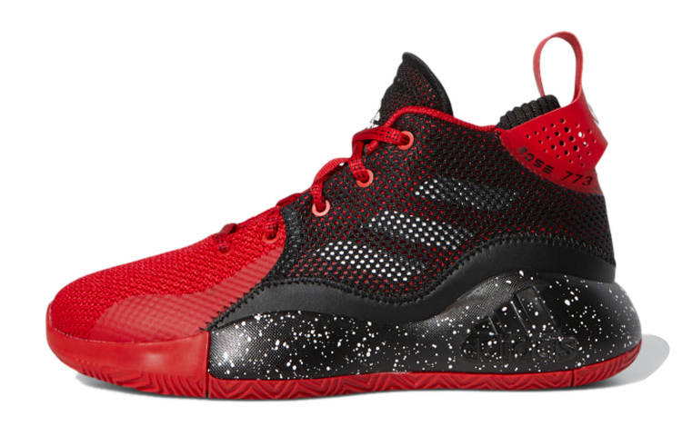 Adidas Adidas D Rose 773 Breathable Mid top Children's Basketball Shoes Teenagers