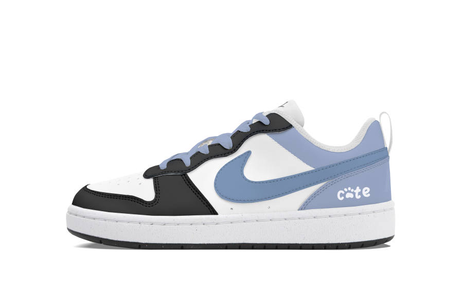 Nike Nike Court Borough Blueberry Puppy Slip Resistant Abrasion Resistant Slip Resistant Abrasion Resistant Low top